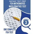 thumbnail image 1 of INSTANT TEST PREP FSA Mathematics Math Practice Test Grade 3, (Paperback), 1 of 1