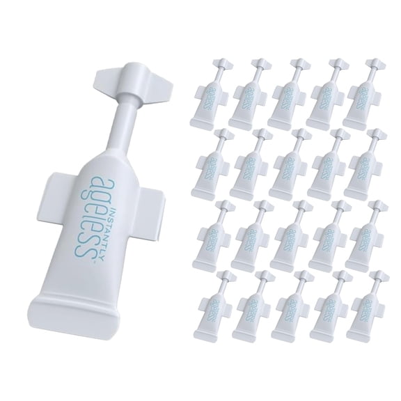 INSTANTLY AGELESS-Anti-Aging Face Cream for Wrinkles, Eyebrows, and Under-Eye Bags (20 Vials)