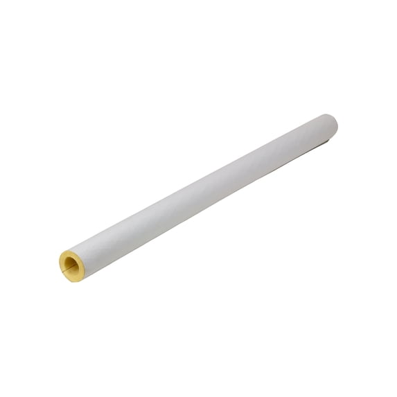 Frost King F12XAD F12X Tubular Pipe Cover, 3 ft L, Fiberglass, White, 1 in Pipe
