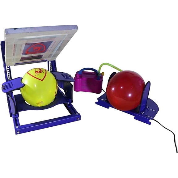INTBUYING 1 Color Ballon Complete Set Screen Printing Machine Equipment Ballon Silk Screen Printing Kit