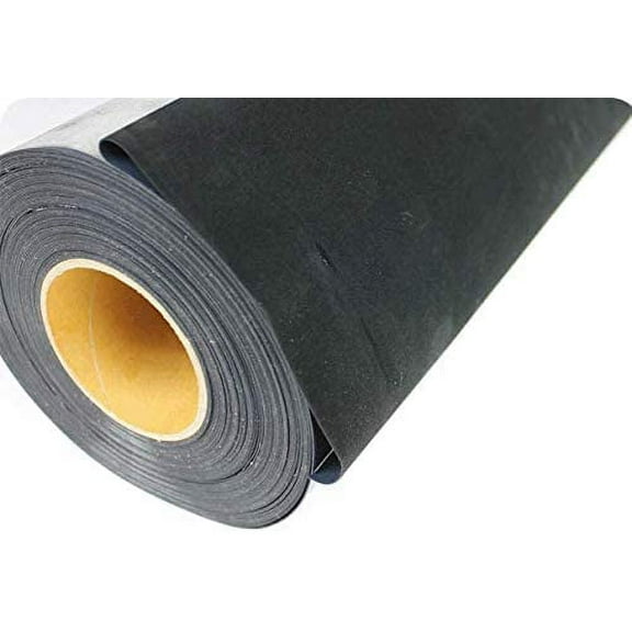 INTBUYING 1 Yard Flocking Heat Transfer Vinyl Flocking Engraving Film Black Flocking Film Cut by Cutting Plotter DIY T-Shirts Cap 19.29in Width