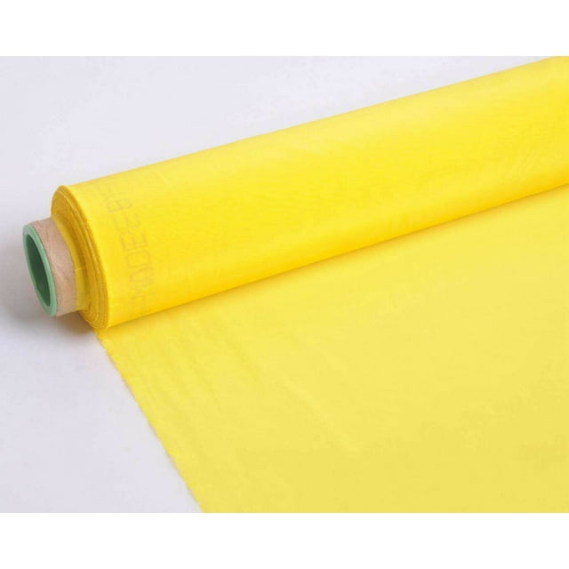 INTBUYING 1 Yard Silk Screen Mesh Silk Screen Printing Fabric Mesh 50 Inches Wide