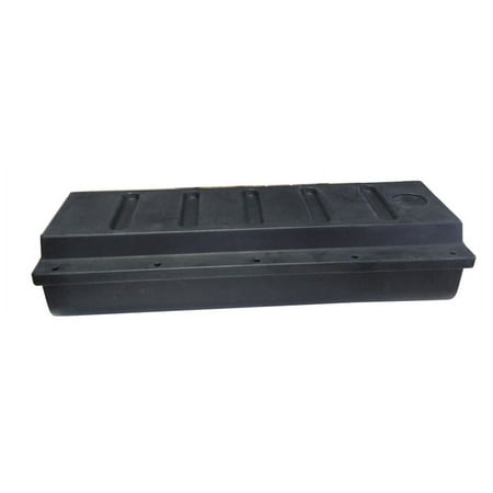 INTBUYING 10 Gallon Waste Water Holding Tank for RVs/Campers Black 31.5"x13.78"x8.27"