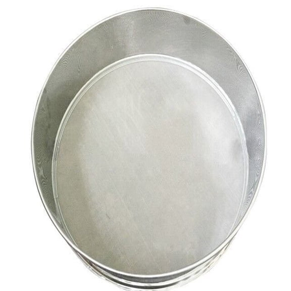 INTBUYING 10 Mesh Stainless Steel Screen Diameter 19.6" Screener Deck Screen Shaker Equipment Powder Sieve Part