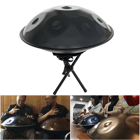 INTBUYING 10 Notes Percussion Drum Hand Pan Drum Musical Instrument