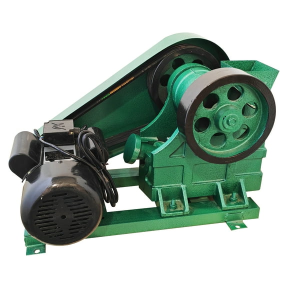Mini Jaw Crusher Rock Crusher Electric Shatter Pulverizer for Concrete Ore Coal Stone 220V