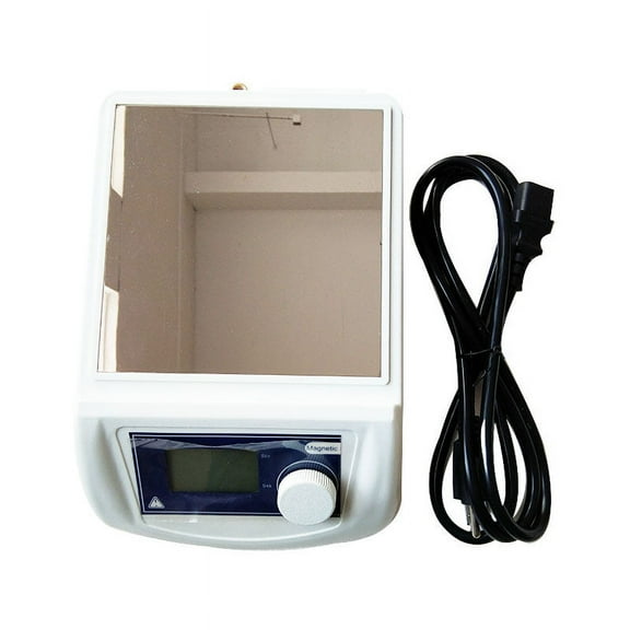 INTBUYING 110V Digital Magnetic Mixer Magnetic Stirrer Heating Mantles Mixers 100-1600 RPM Lab Equipment
