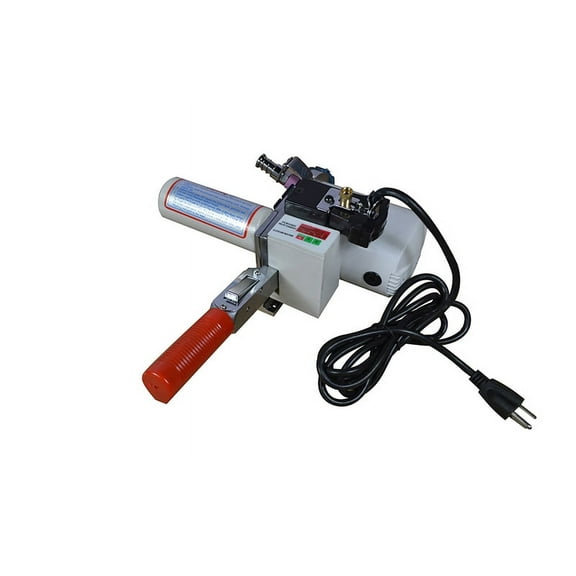 INTBUYING 110V High Speed Delay Function Fabric End Cutter w/86.6"(220cm) Rack & Digital Counter