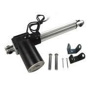 INTBUYING 12V DC Electric Linear Actuator Motor 11.8Inch300mm Stroke 1320LBS6000N Heavy Duty Actuators Controller