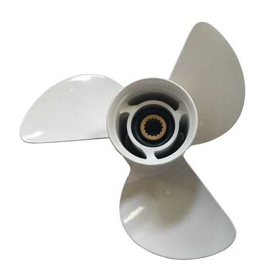 INTBUYING 13-1/4" Aluminum Alloy Outboard Propeller for Yamaha Outboard Engine 60-115HP