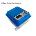 thumbnail image 1 of INTBUYING 16 Eggs Digital Egg Incubator Poultry Bird Hatcher with Egg Turning Blue, 1 of 6