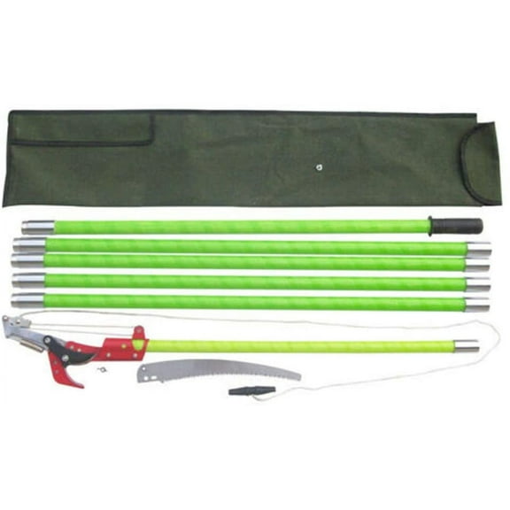 INTBUYING 19 Feet Tree Pole Pruner Cutter Tree Saw Scissor Branch Trimmer Hand Pole Saws Garden Tools