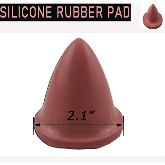 INTBUYING 1Pc Silicone Rubber Pad for Ink Transfer Silicone Rubber Pad Rubber Head Ink Carrier R-0692