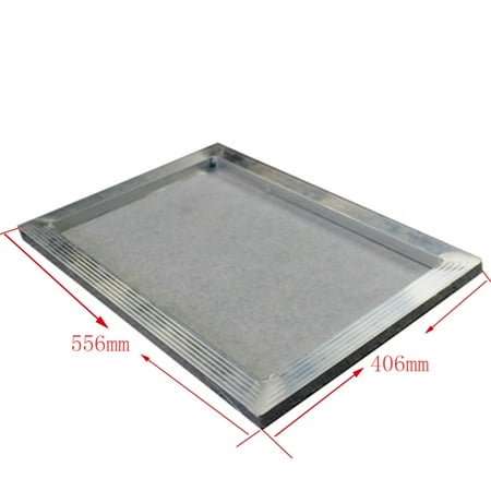 INTBUYING 1Pcs Stretched Screen Printing Screen Frame 180 Mesh White 21.8x 16 Inch