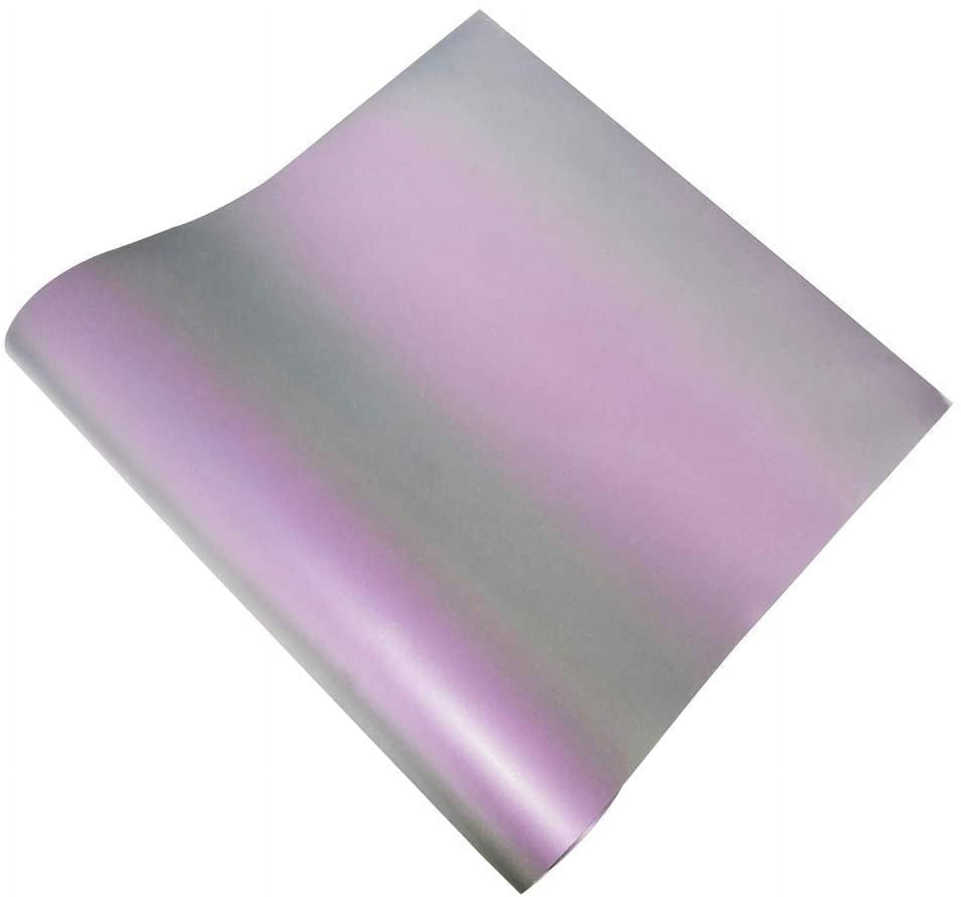 INTBUYING 1Yard 20" Width Silver Reflective Light Heat Transfer Vinyl Heating Press Shiny