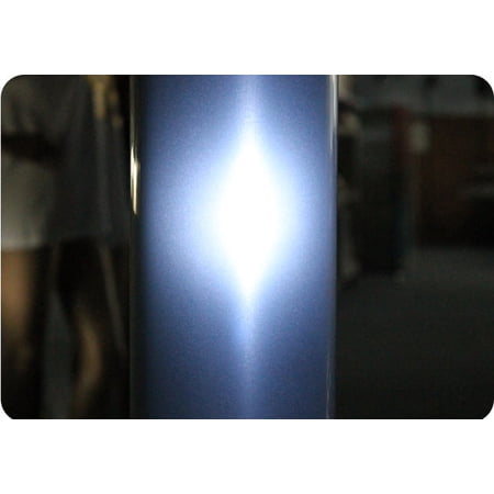 INTBUYING 1Yard 20" Width Silver Reflective Light Heat Transfer Vinyl Heating Press T-shirts(002335)