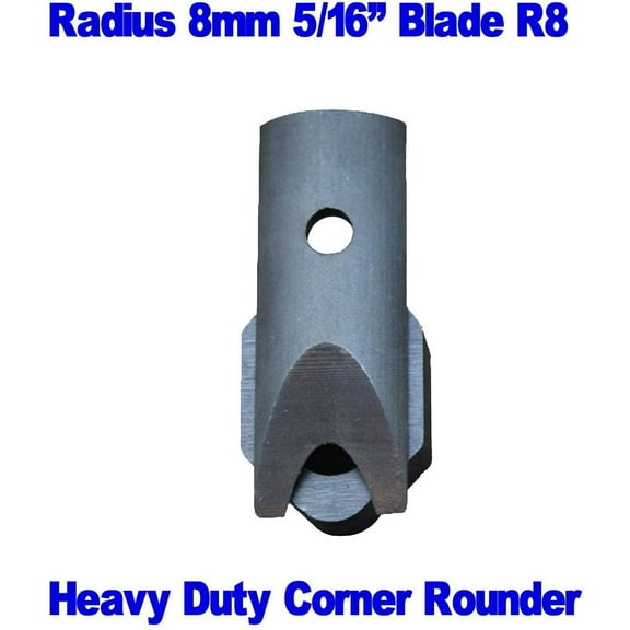 INTBUYING 1set Replaceable Die Blade for All Metal Corner Rounder Punch Cutter (R8 5/16" Blade)