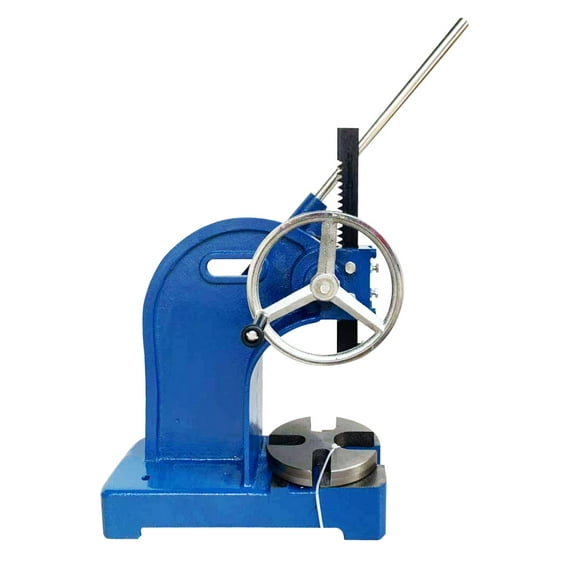 INTBUYING 2 Ton Manual Ratcheting Press Ratchet Type Hand Arbor Press