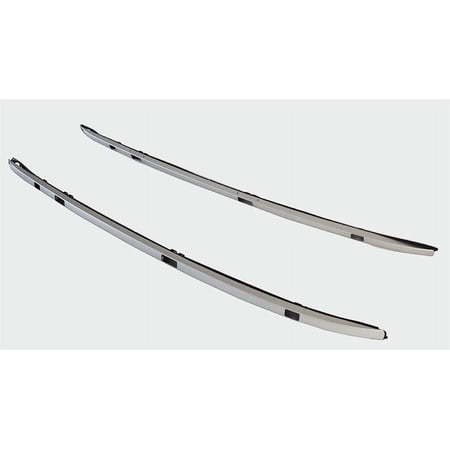 INTBUYING 2017 2Pcs Aluminium Silver Roof Rack Rail Cross Bar Set Fits HONDA CRV CR-V Vehicles Refit
