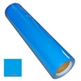 thumbnail image 1 of INTBUYING 20inch*1Yard PU Vinyl Film for T-Shirts Heat Press Transfer HTV Cutting Plotter Craft (Fluorescent Blue), 1 of 2