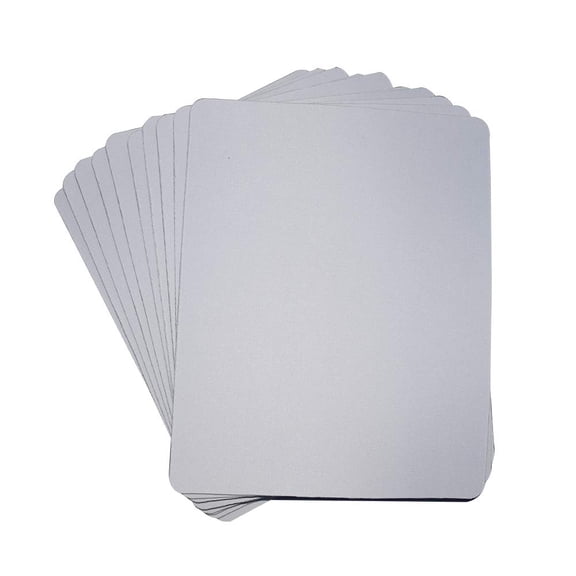 INTBUYING 20pcs Blank Mouse Pad for Sublimation Ink Transfer Heat Press Printing Crafts
