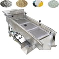 thumbnail image 1 of INTBUYING 220V Electric Linear Vibrating Screen with 8mm & 4mm Screens (Two Layer Two Motor), 1 of 12