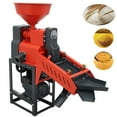 thumbnail image 1 of INTBUYING 220V Rice Milling Peeling Machine with Vibrating Screen Output 130-170KG/H, 1 of 14