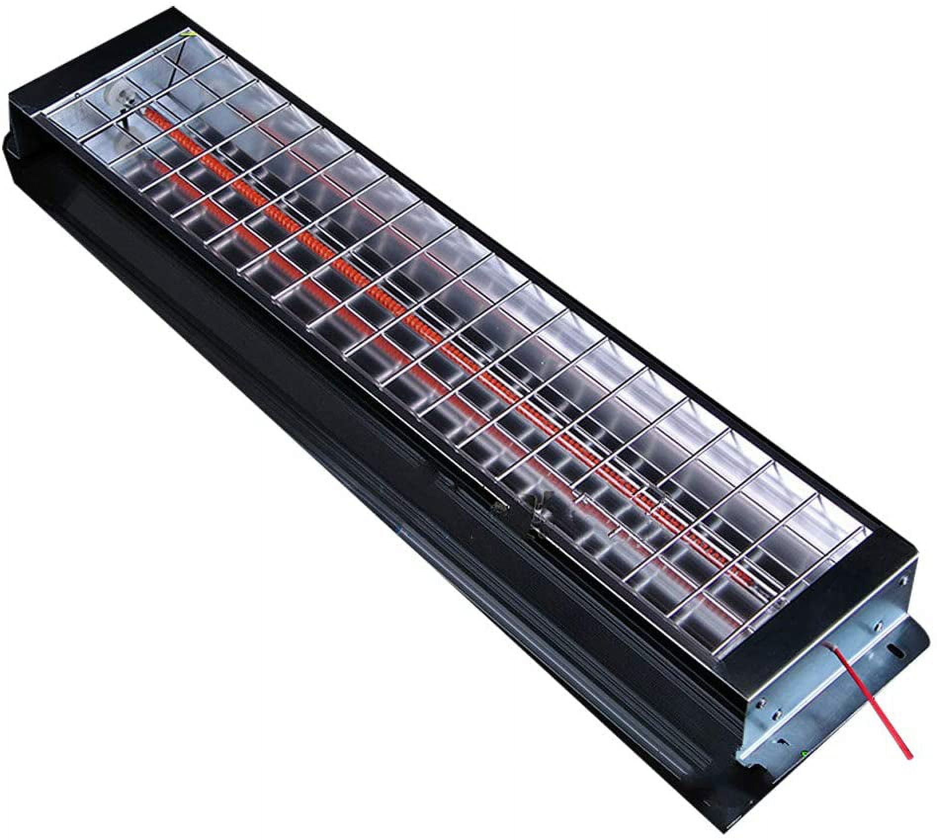 INTBUYING 220V Spray Baking Booth Infrared Carbon Fiber Paint Curing Heating Lamp Heater Single Tube 1000W