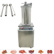 INTBUYING 26L Hydraulic Auto Sausage Filling Machine with 3 Stuffing Nozzles