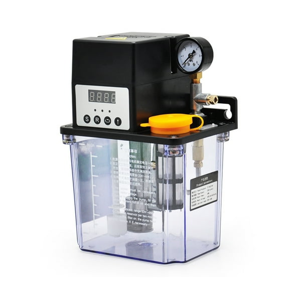 INTBUYING 2L Electric Lubrication Pump with Pressure Testing 220V