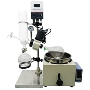 INTBUYING 2L Rotary Evaporator Lab Rotovapor for Distillation Speed 0-120RPM RE-201
