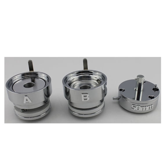INTBUYING Φ 2in Round Interchangeable Die for Pro Badge Button Make DIY
