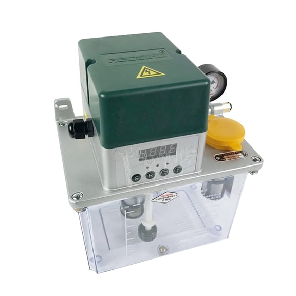 INTBUYING 3L Electric Lubrication Pump with Pressure Testing High Profile