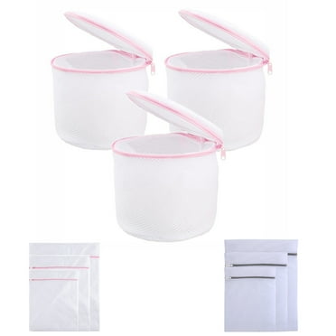 INTBUYING 3pcs Laundry Washing Bags for Bra Underwear Lingerie Cleaning