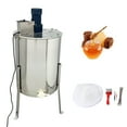 thumbnail image 1 of INTBUYING 4 Frame Electric Honey Extractor Separator Stainless Steel with Beekeeping Tool, 1 of 10