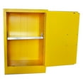 thumbnail image 1 of INTBUYING 40 Gallon Yellow Flammable Liquids Safety Cabinet Safety Fireproof Chemicals Security Shelving Storage Bin, 1 of 8