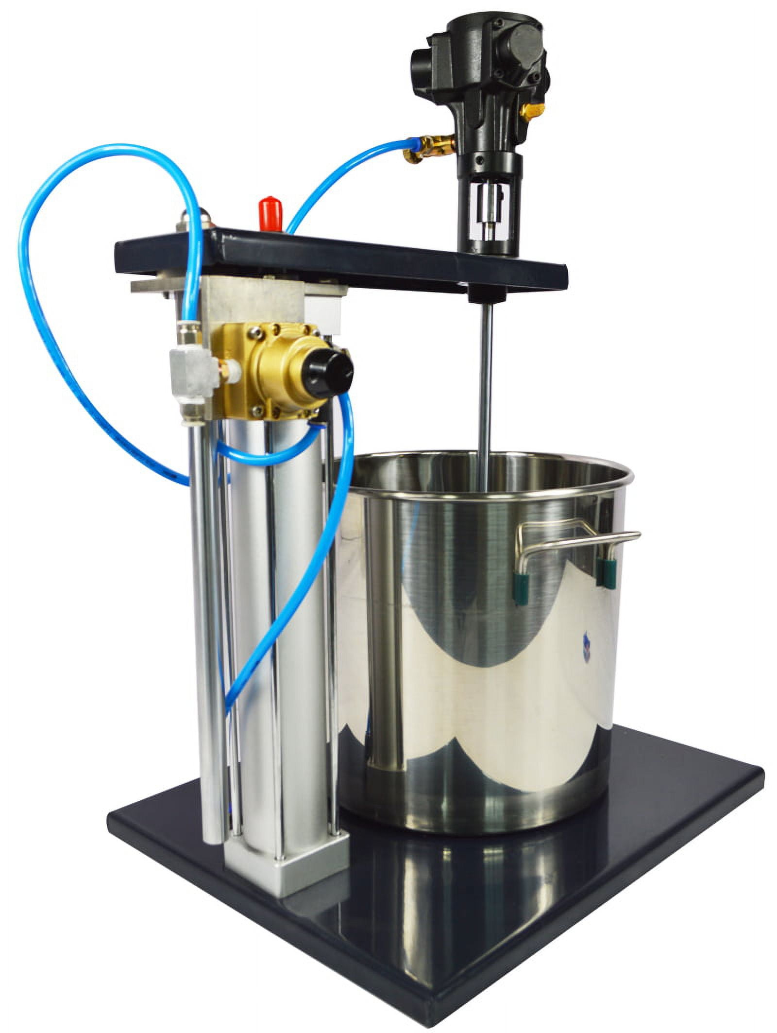 5 Gallons Pneumatic Mixer Stirrer Lifting Blades Paint Air Mixing