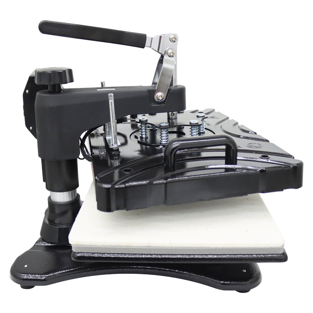 INTBUYING 5in1 Heat Press Machine 11.4*15inch Plate Transfer Mug Hat Printer Black