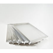 INTBUYING 6-Pack 7.5"x10" Stretched Screen Printing Screen Frame with mesh Aluminum Frame Silk Screen Press Tool with 120m screen