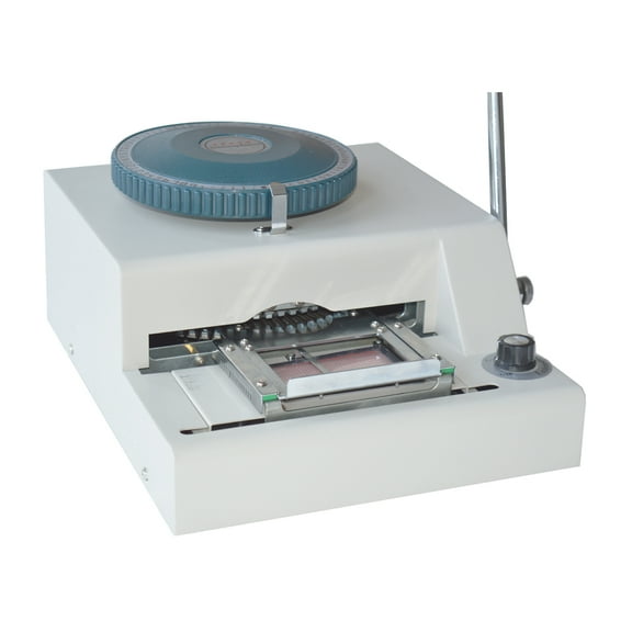 INTBUYING 66 Characters Manual Convex Embosser PVC Card Embossing Machine