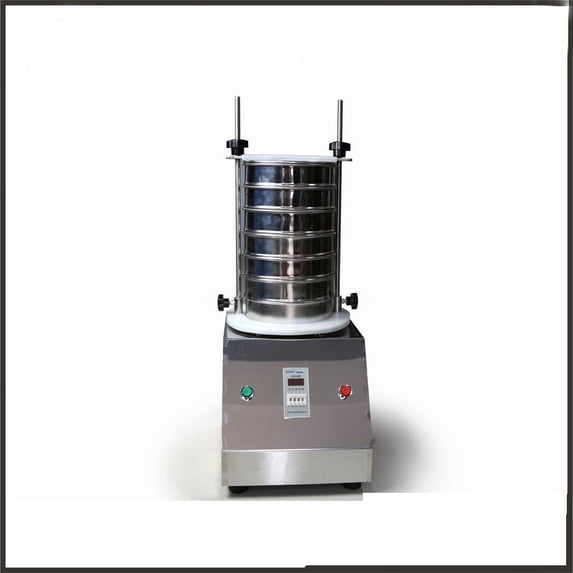 INTBUYING φ7.87in Electric Vibrating Sieve Machine Lab Shaker Sifter for Granule Powder Grain