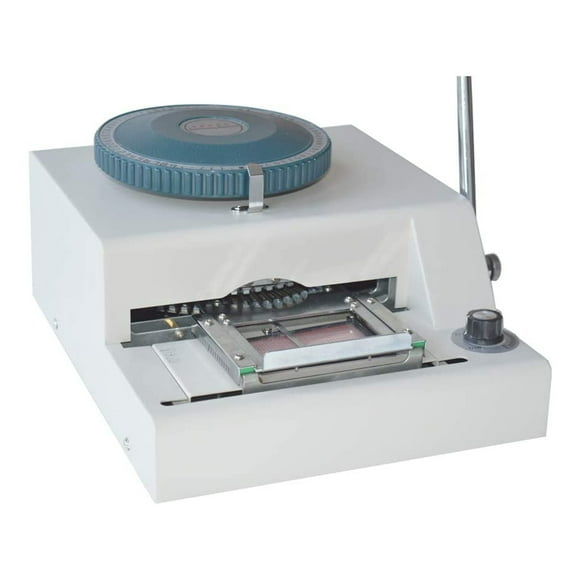 INTBUYING 71 Characters Manual Convex Embosser PVC Card Embossing Machine
