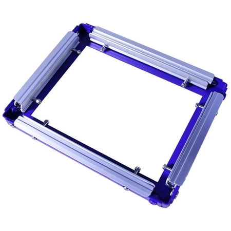 INTBUYING 7x9 Inch Screen Frame Mesh Silk Screen Printing Mesh Stretching Self-tension Frame Glue Free Stretch Screen Frame Manual Stretcher Recyclable Tool