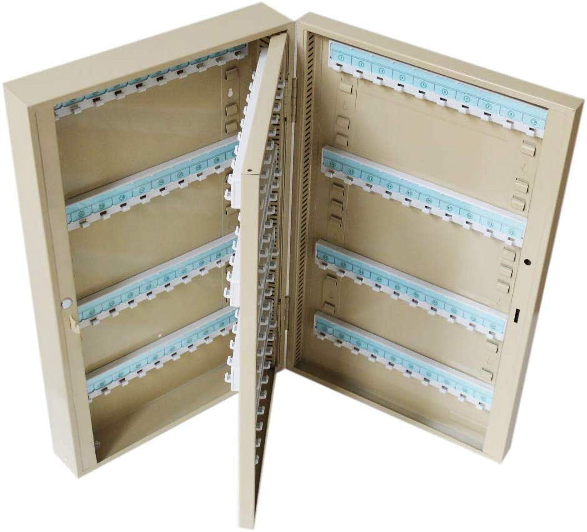 INTBUYING 80/100/160/200/240 Hooks Key Lock Box Safe Wall Mount Holder ...