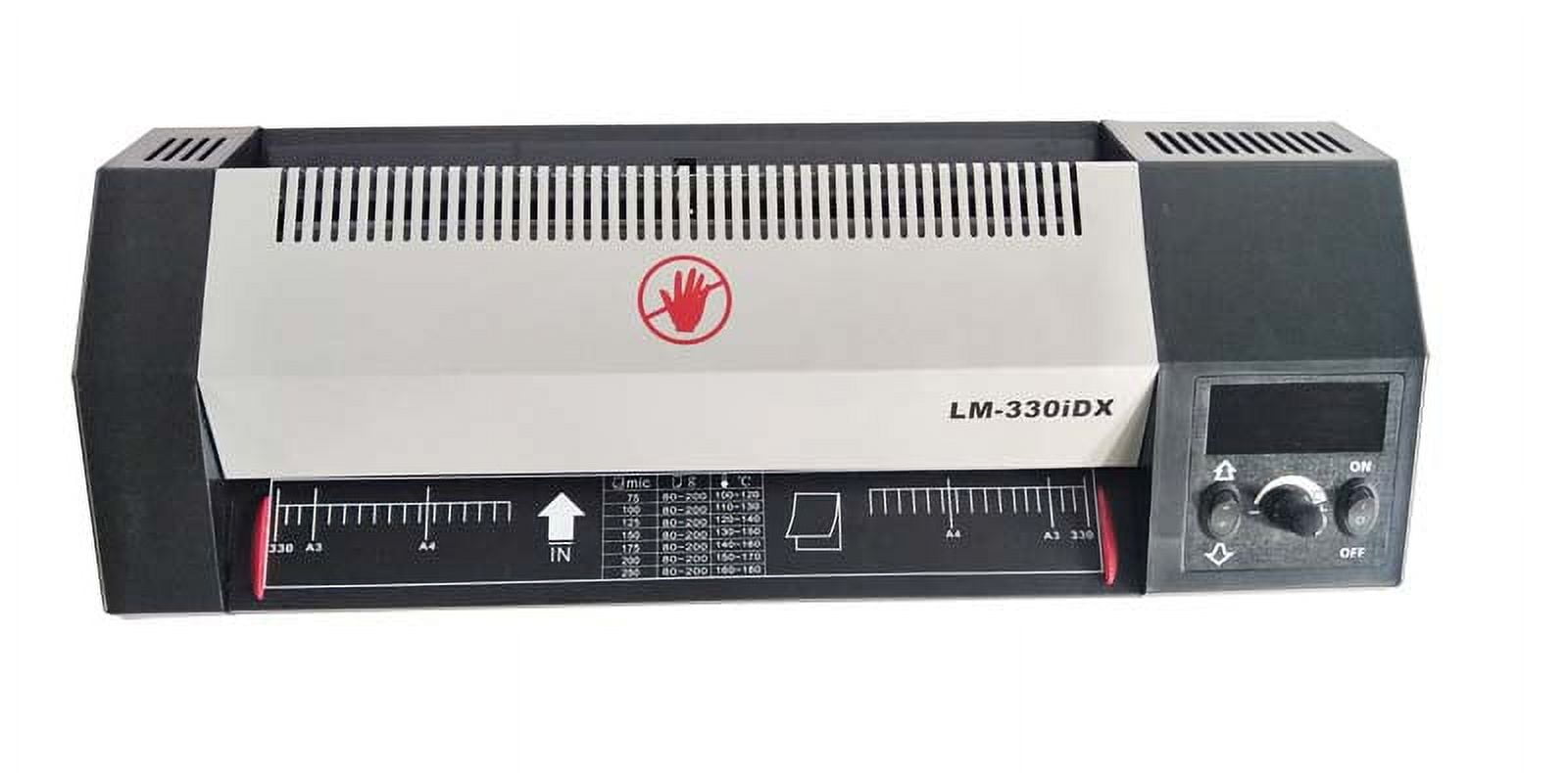 INTBUYING A3 Laminator Hot&Cold Laminating Machine Metal Laminator for Commercial Home Office Supply Equipment
