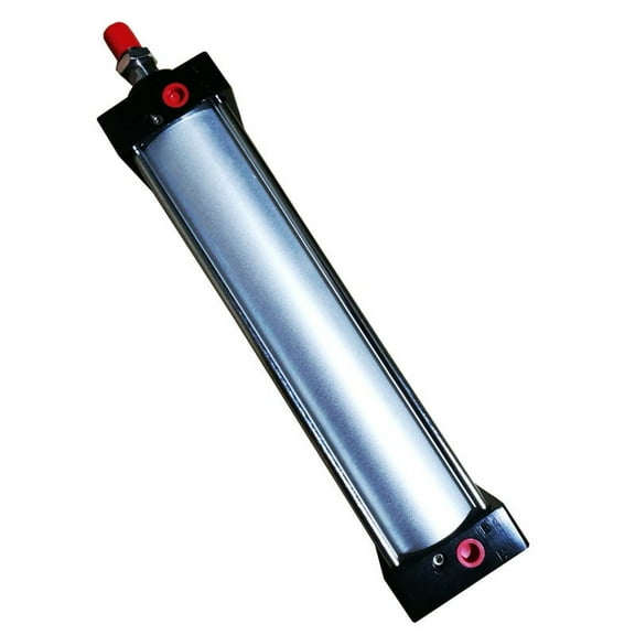 INTBUYING Air Cylinder Pneumatic Standard Cylinder Rod Dual Action SC 80 x 300 Bore:3" Stroke:12"
