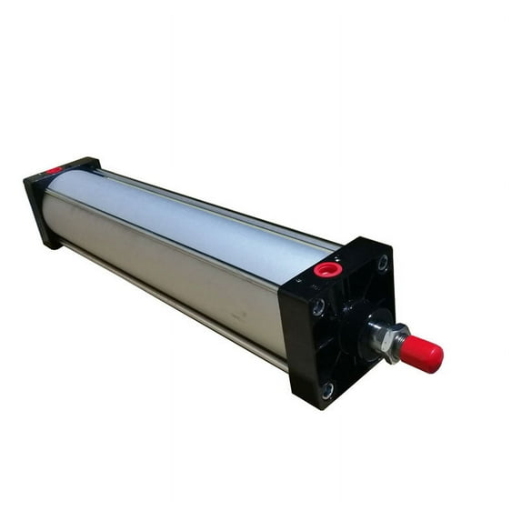 INTBUYING Air Cylinder Single Rod Pneumatic Standard Cylinder SC 100 x 450 Double Acting