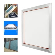 INTBUYING Aluminum Screen Printing Frame 16*20" with 180 Mesh Fabric DIY Press Tool