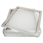 INTBUYING Aluminum Screen Printing Frame 16"x20" with 80 Mesh Fabric DIY Press Tool