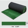 thumbnail image 1 of INTBUYING Artificial Grass Lawn Mat Synthetic Turf Landscape Fake Lawn Pet Dog Area Encrypted Emerald Green Synthetic Jade Green Garden Yard Indoor Outdoor 32.8x6.56ft Carpet, 1 of 4